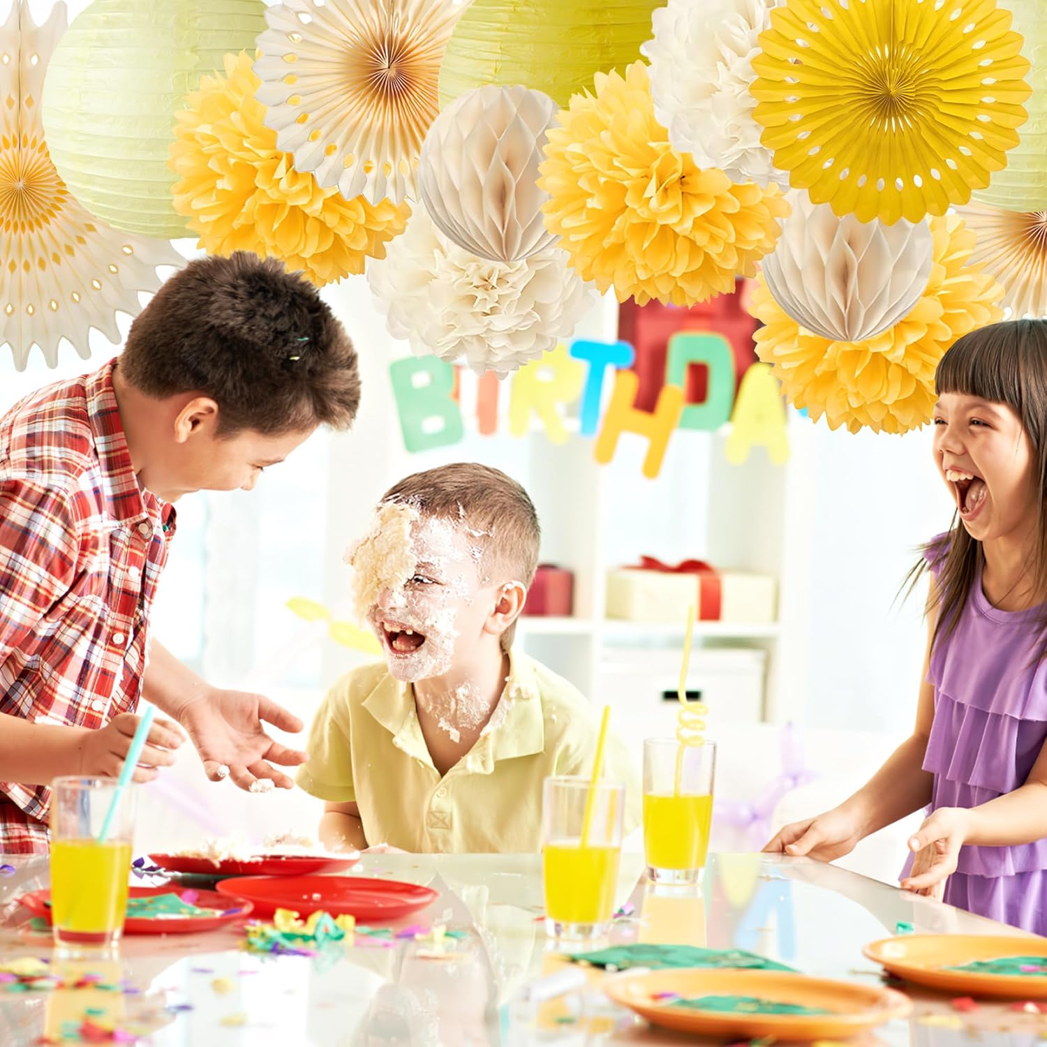 Yellow Party Decorations Yello - Baby Products Lotion recension och pris