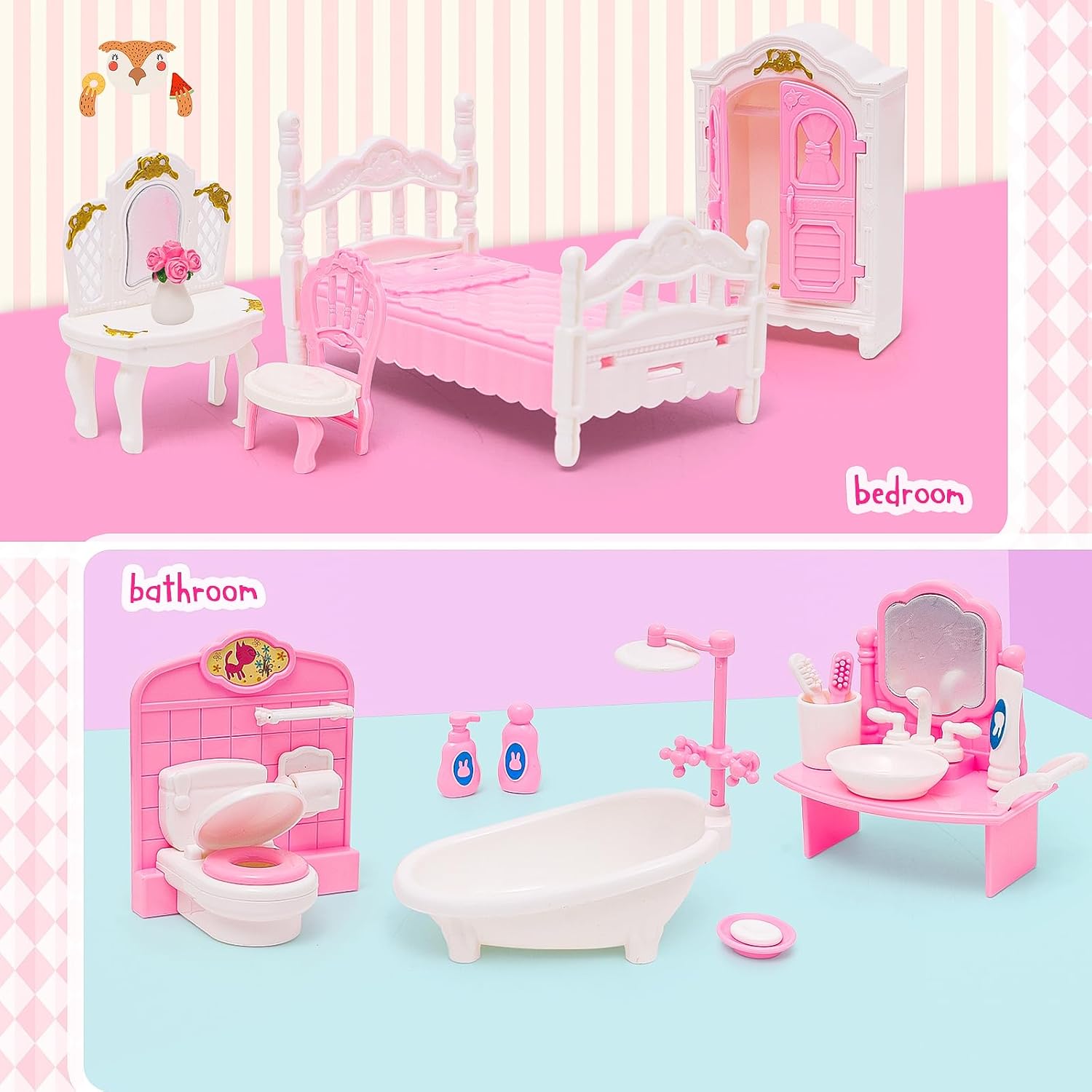 1:12 Dollhouse Ice Cream Truck - Baby Products Lotion recension och pris