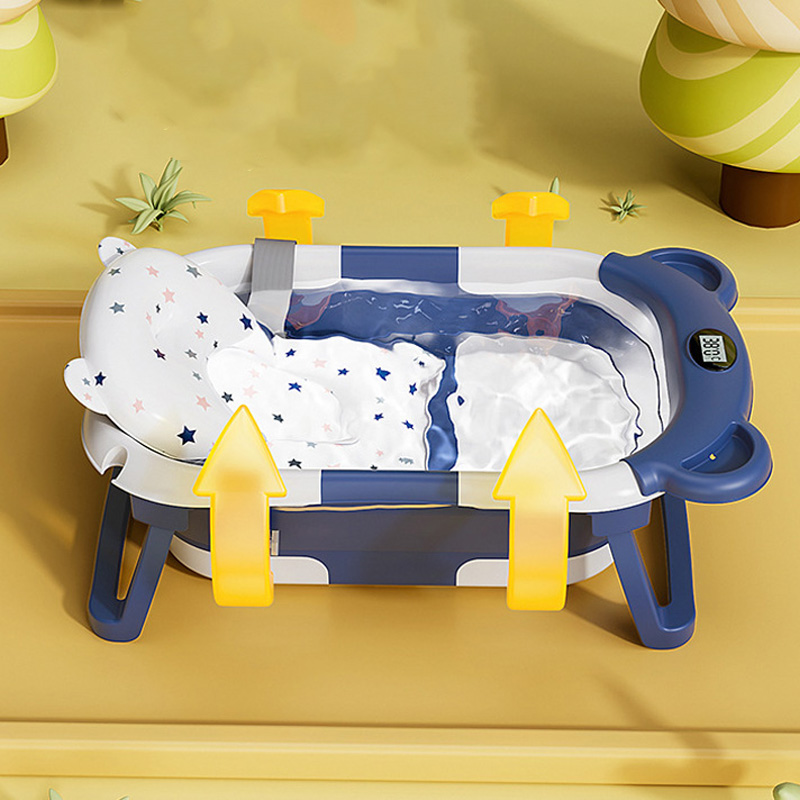 Folding Bathtub for Baby Bath  - Baby Products For Newborn recension och pris