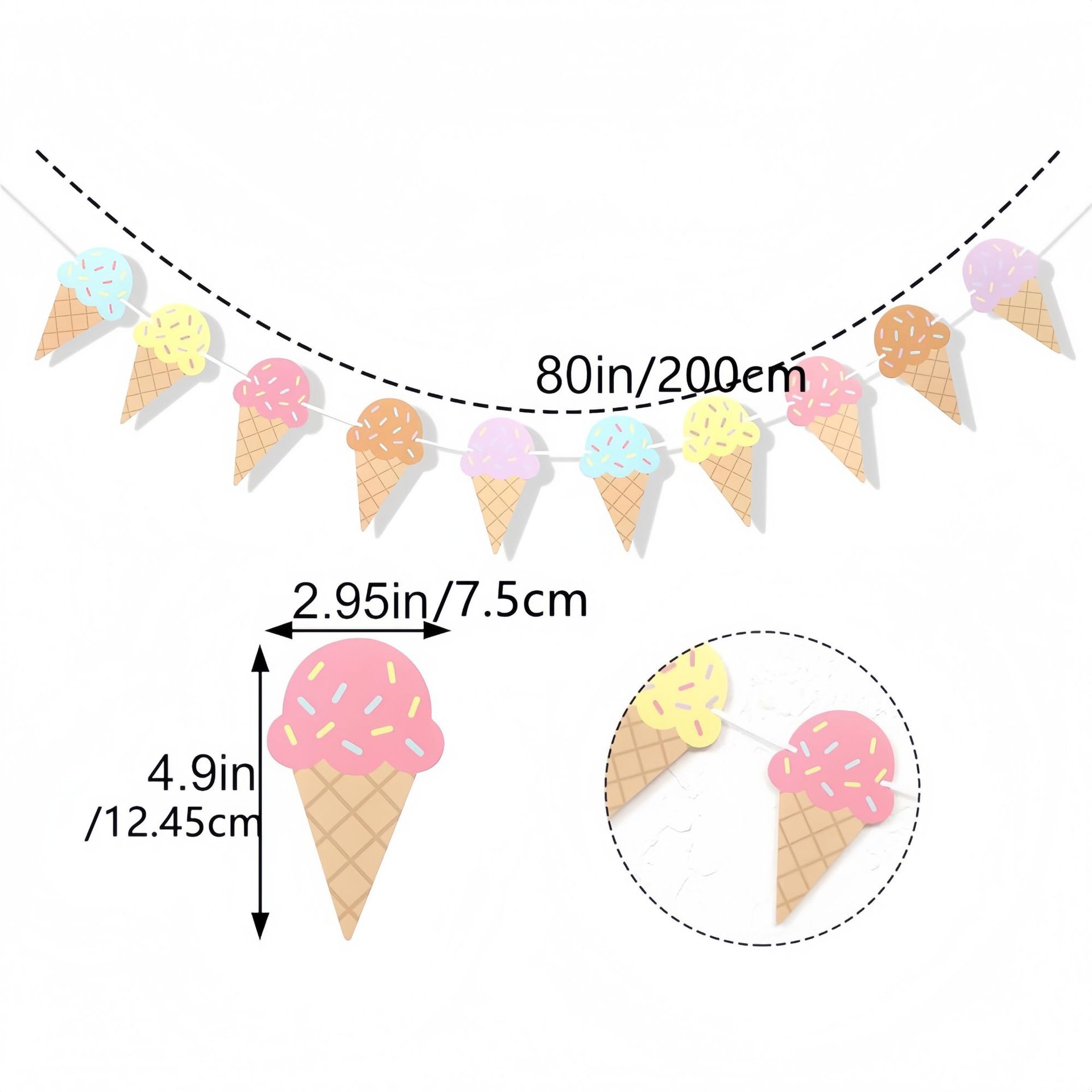 Sweet Ice Cream Theme Paper Ba - Baby Products Lotion recension och pris